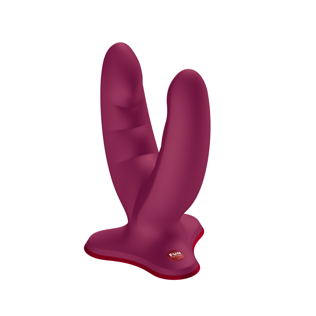 Fun Factory Ryde – Body-Safe Silicone Grinding Dildo with Softly Ridged Shaft > Dildos > Double Dildos