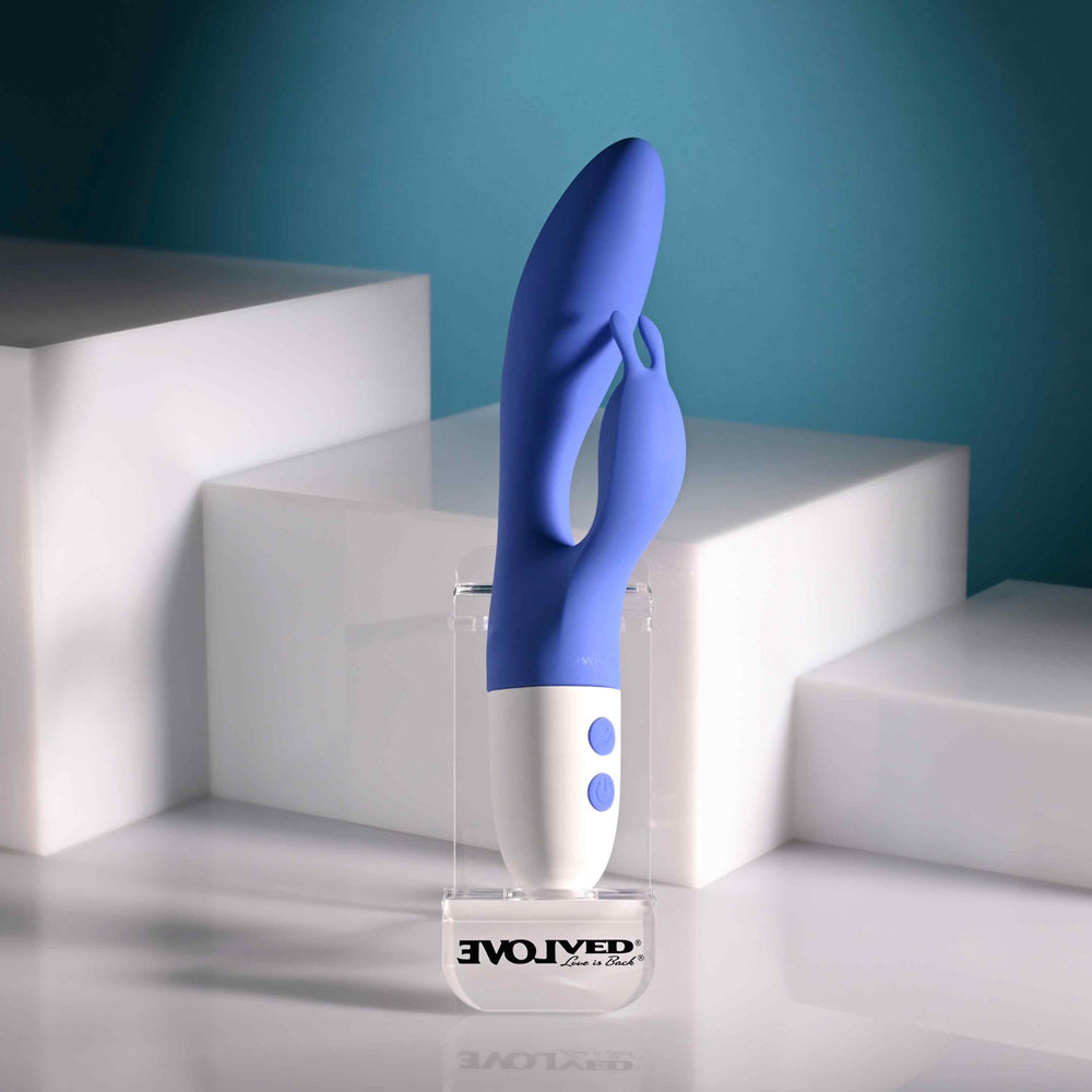 Evolved Funny Bunny – 20 cm USB Rechargeable Rabbit Vibrator > Vibrators > Ladies > Rabbit