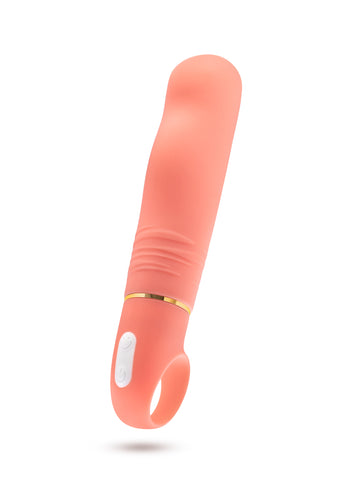 Aria Smokin' Af Coral 15.2 cm Vibrator Vibrators - G Spot