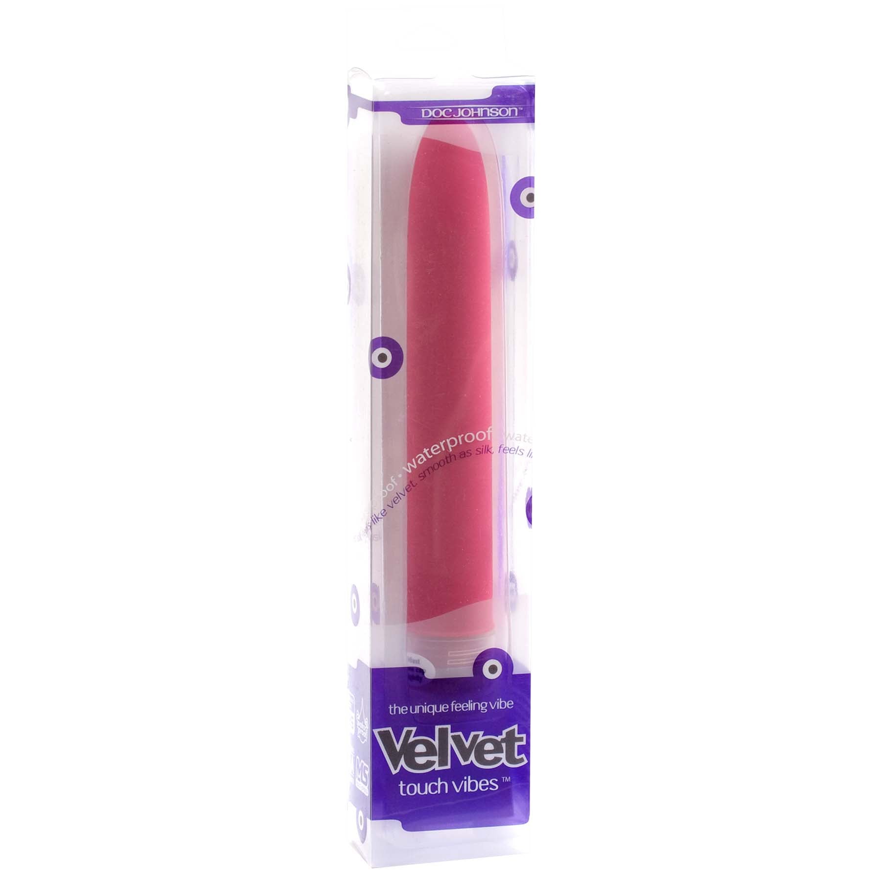 Velvet Touch Vibe Dusty Rose 8 Inch Pleasure Device Pink > Vibrators > Standard Vibrators