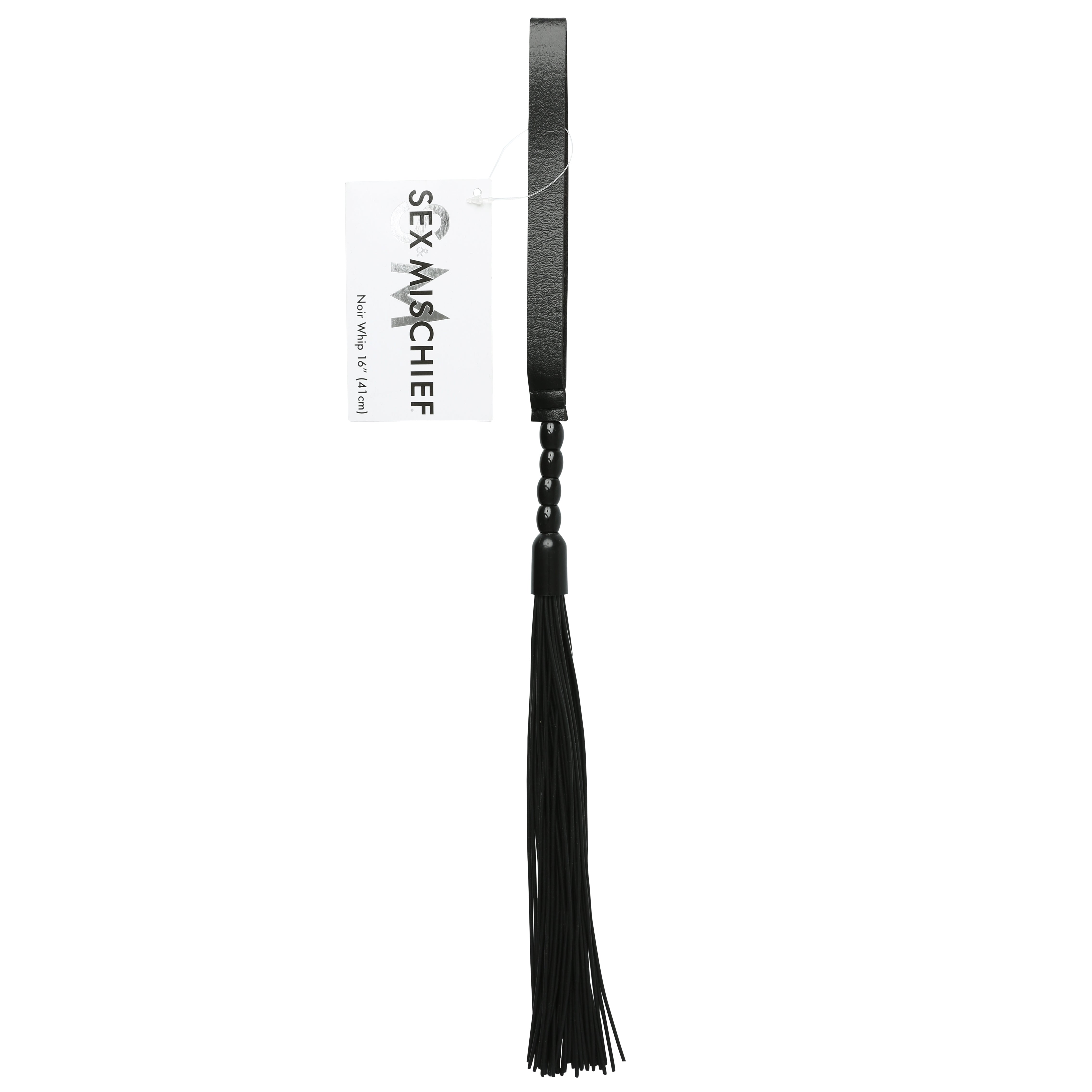 Sex and Mischief Noir Whip Adult Toy for Sensual Exploration Whips & Paddles
