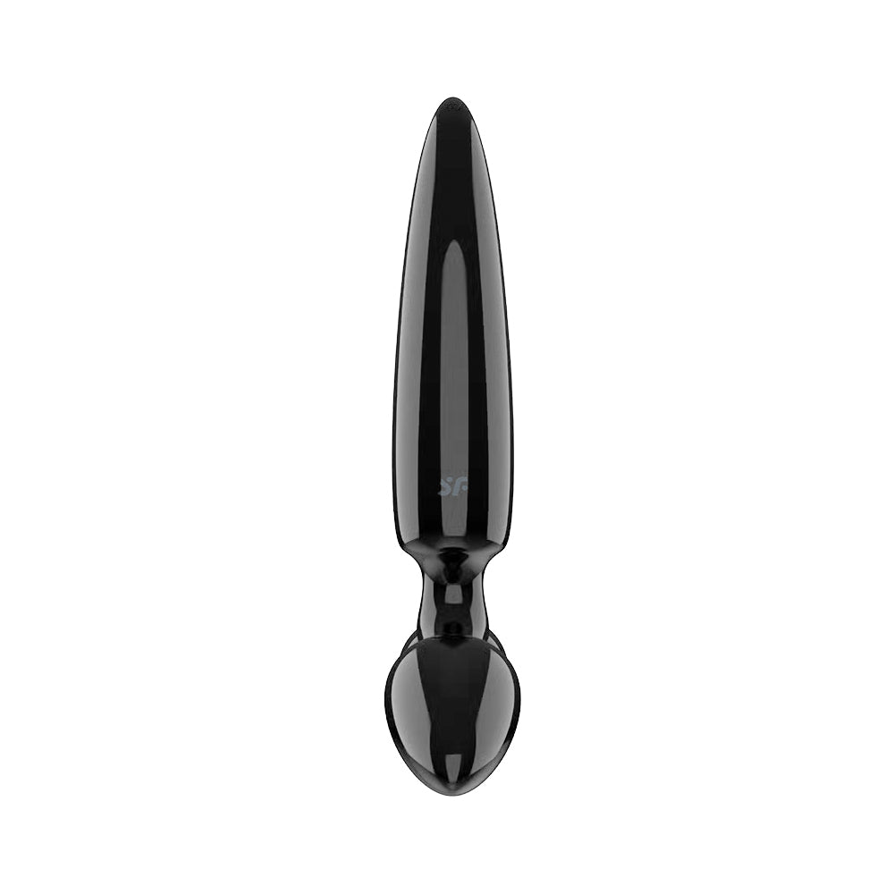 Satisfyer Triple Crystal 1 – Borosilicate Glass Dildo 21 cm with Two Smaller Plugs > Glass > Dildos