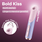 Satisfyer Bold Kiss Travel-Sized Clitoral Massager – Compact Silicone Clitoral Massager > Vibrators > Mini Vibrators