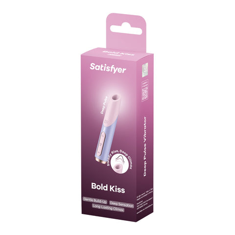 Satisfyer Bold Kiss Travel-Sized Clitoral Massager > Vibrators > Mini Vibrators