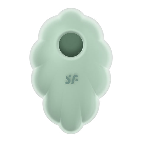 Satisfyer Cloud Dancer Mint Vibrator Compact Size > Sex Toys For Ladies > Air Pulsation