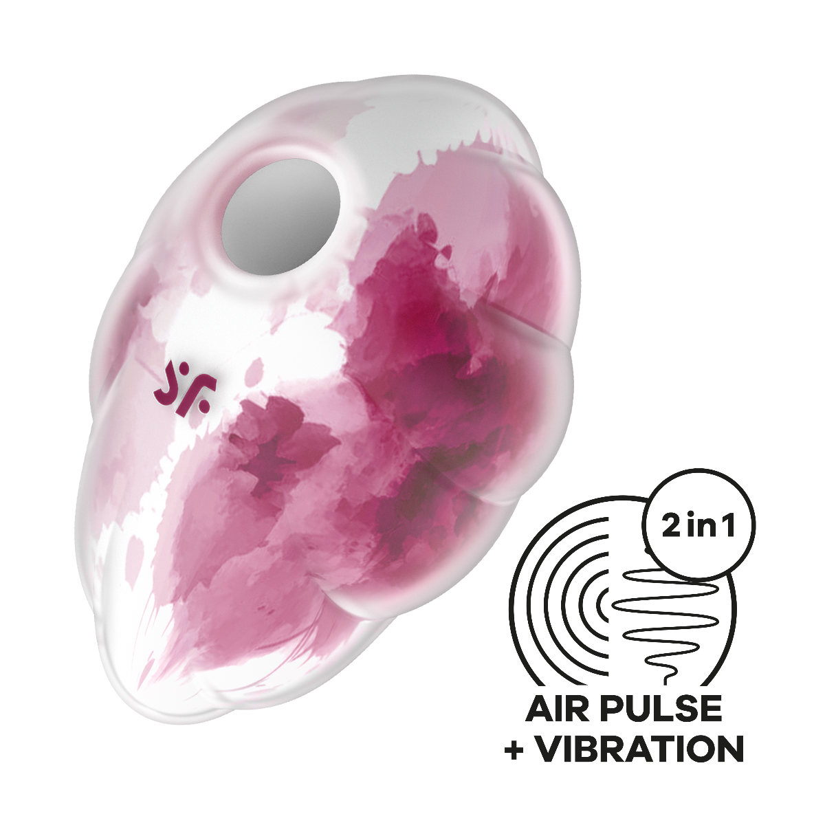 Satisfyer Cloud Dancer Compact Silicone Vibrator > Sex Toys For Ladies > Air Pulsation