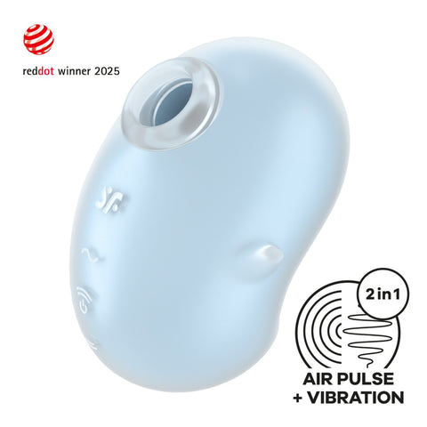 Satisfyer Cutie Ghost - Blue Air Pulse Vibrator > Sex Toys For Ladies > Air Pulsation