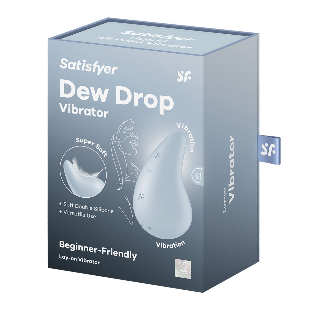 Satisfyer Dew Drop Compact Lay-On Vibrator – 4 Inches Vibrator > Vibrators > Vibrating Pads