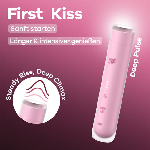 Satisfyer First Kiss Travel Size Clitoral Massager > Sex Toys For Ladies > Air Pulsation