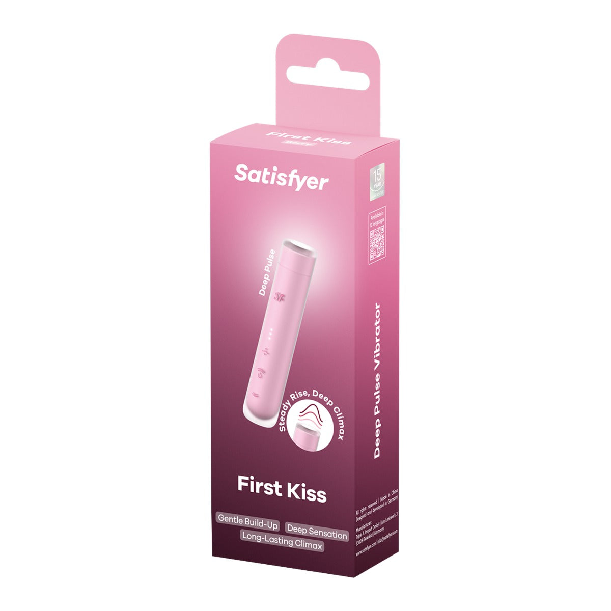 Satisfyer First Kiss Travel Size Clitoral Massager > Sex Toys For Ladies > Air Pulsation
