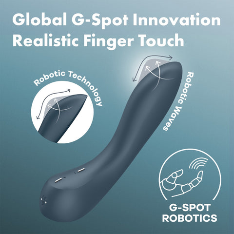 Satisfyer G-Spot Wave 4 Waterproof Sex Toy 8.5 Inches > Sex Toys For Ladies > G-Spot Vibrators