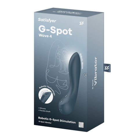 Satisfyer G-Spot Wave 4 Waterproof Sex Toy 8.5 Inches > Sex Toys For Ladies > G-Spot Vibrators
