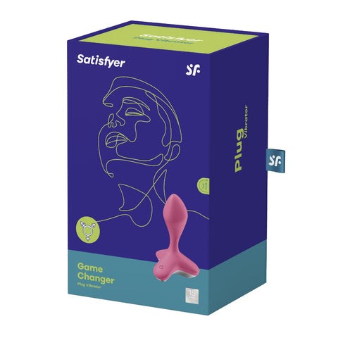 Satisfyer Game Changer Vibrating Anal Plug in Pink > Anal Range > Vibrating Butt Plugs