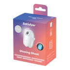Satisfyer Glowing Ghost Rechargeable Silicone Pleasure Toy Vibrator > Sex Toys For Ladies > Air Pulsation