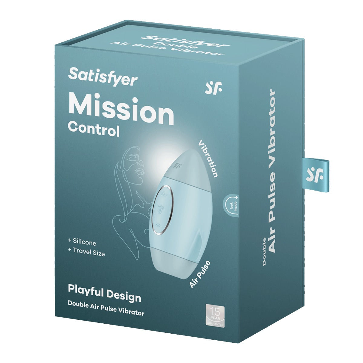 Satisfyer Mission Control Rechargeable Clitoral Stimulator > Sex Toys For Ladies > Air Pulsation