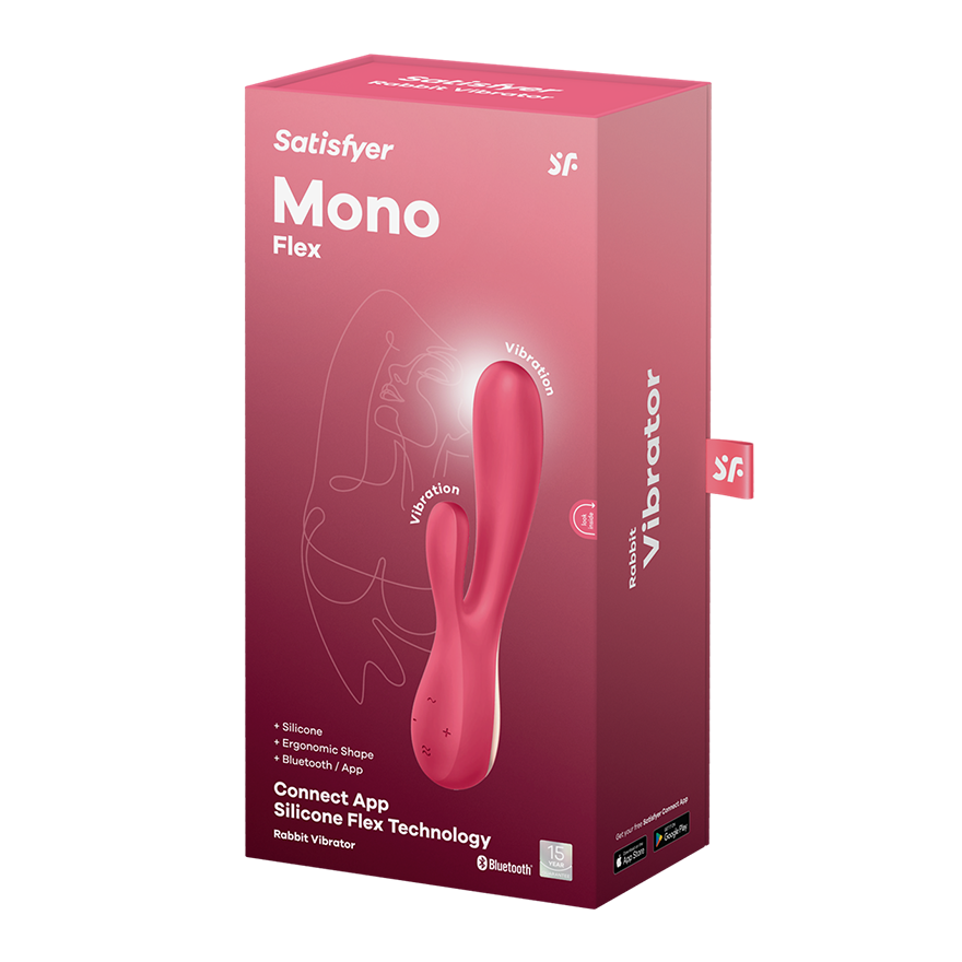Satisfyer Mono Flex Rabbit Vibrator Coral