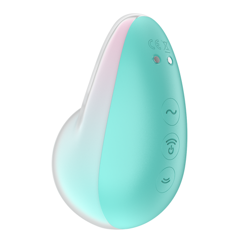 Satisfyer Pixie Dust Mint/Pink Double Air Pulse Vibrator > Sex Toys For Ladies > Air Pulsation