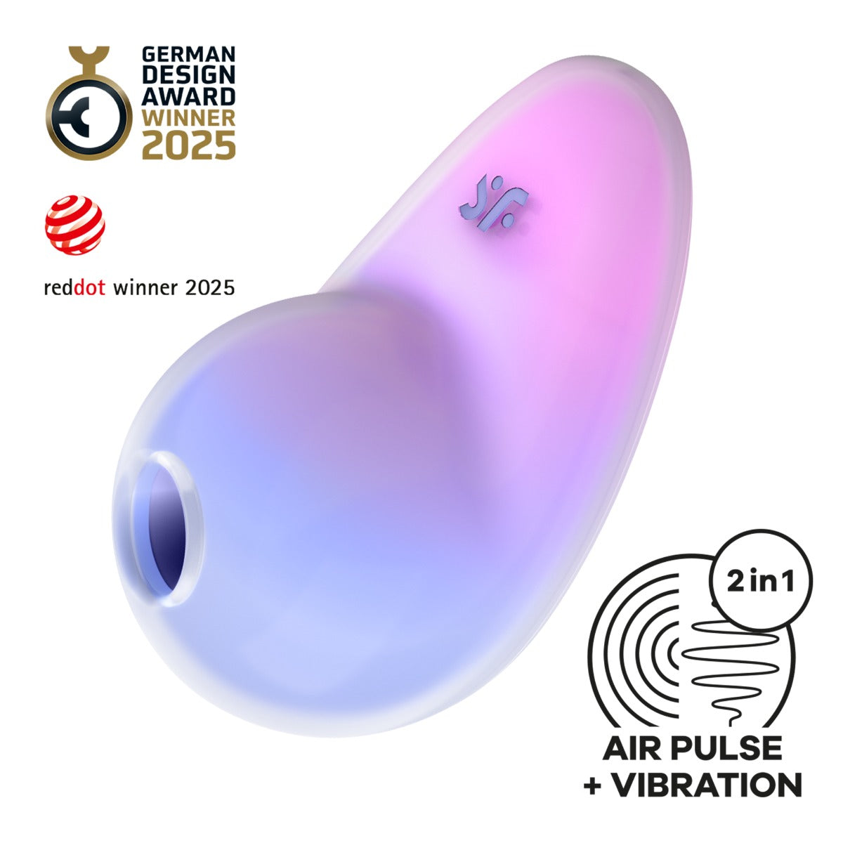 Satisfyer Pixie Dust Violet/Pink Double Air Pulse Vibrator > Sex Toys For Ladies > Air Pulsation