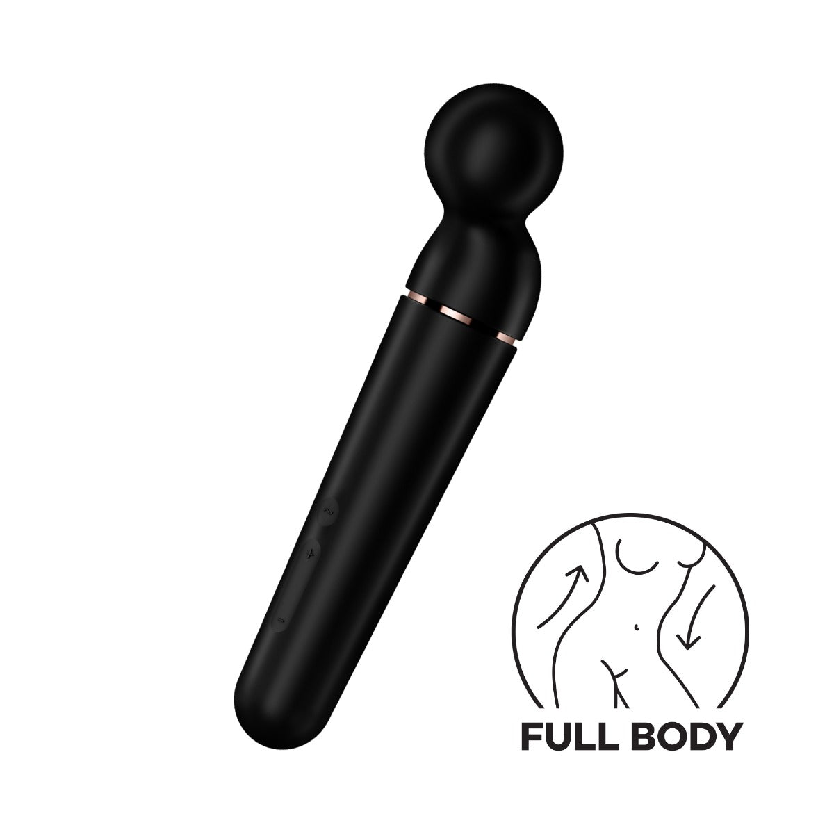 Satisfyer Planet Wand-er Black Full Body Massager 6in > Sex Toys > Massage Wands