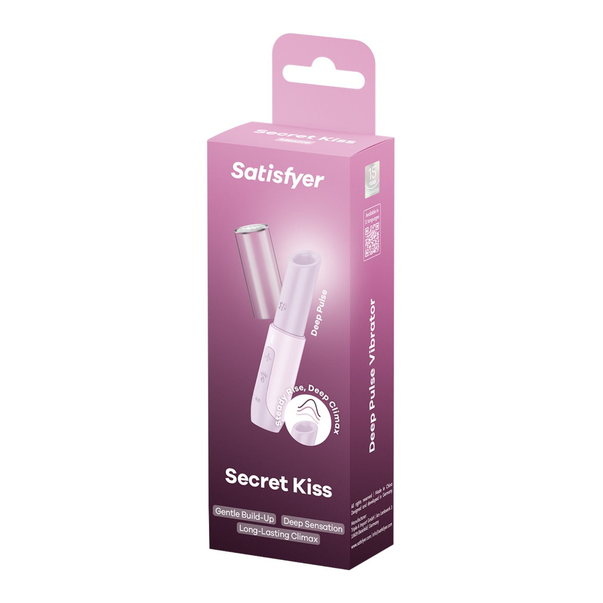 Satisfyer Secret Kiss Mini Clitoral Massager for Travel > Sex Toys For Ladies > Air Pulsation