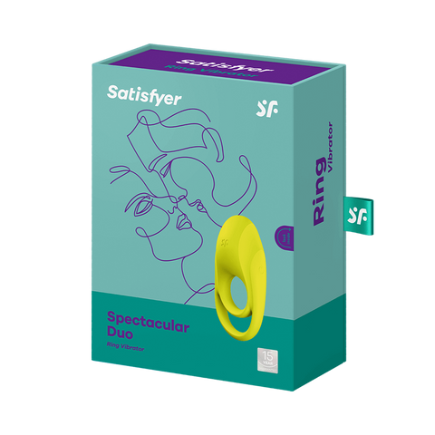 Satisfyer Spectacular Duo Light Cock and Balls Ring > Cock Ring > Vibrating