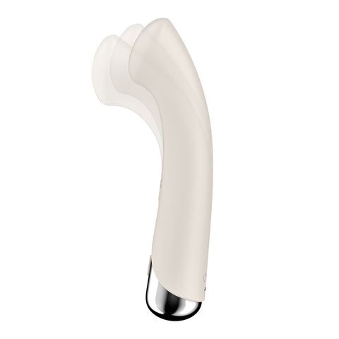 Satisfyer Spinning G-Spot 1 (Beige) – Waterproof G-Spot Vibrator > Sex Toys For Ladies > G-Spot Vibrators