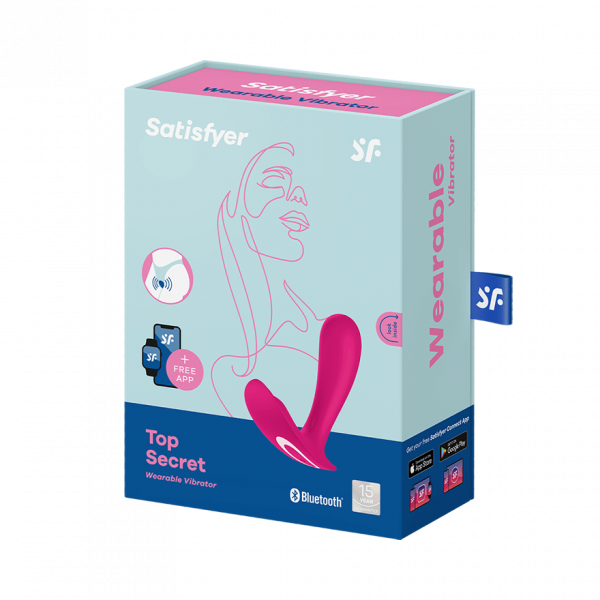 Satisfyer Top Secret Wearable Vibrator – App-Controlled Wearable Vibrator > Sex Toys For Ladies > Panty Vibes