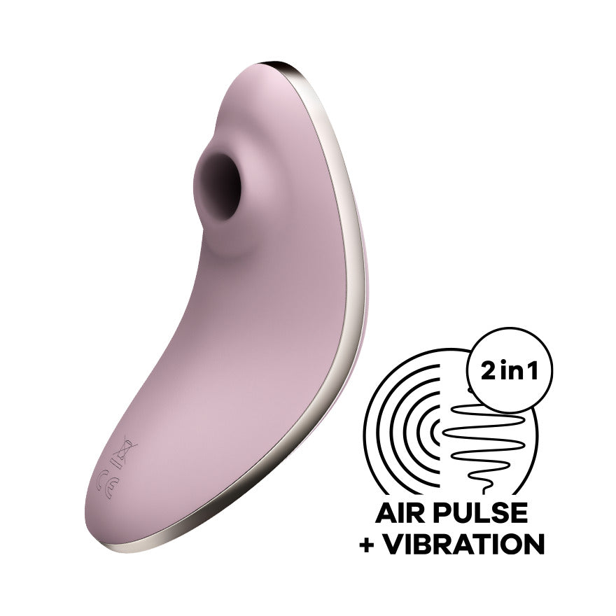 Satisfyer Vulva Lover 1 Violet Compact Clitoral Stimulator > Sex Toys For Ladies > Air Pulsation