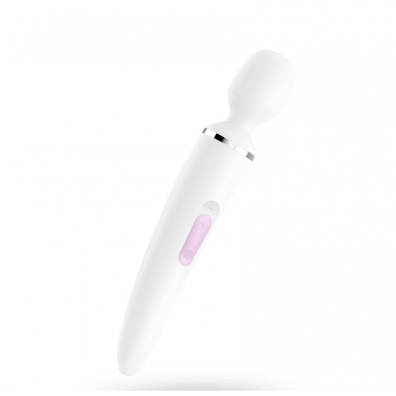 Satisfyer Wand-er Woman Rechargeable Massage Wand – White Massage Wand > Sex Toys > Massage Wands