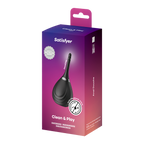 Satisfyer Clean & Play – 2 In 1 Anal Douche With Two Nozzles > Essentials > Douches