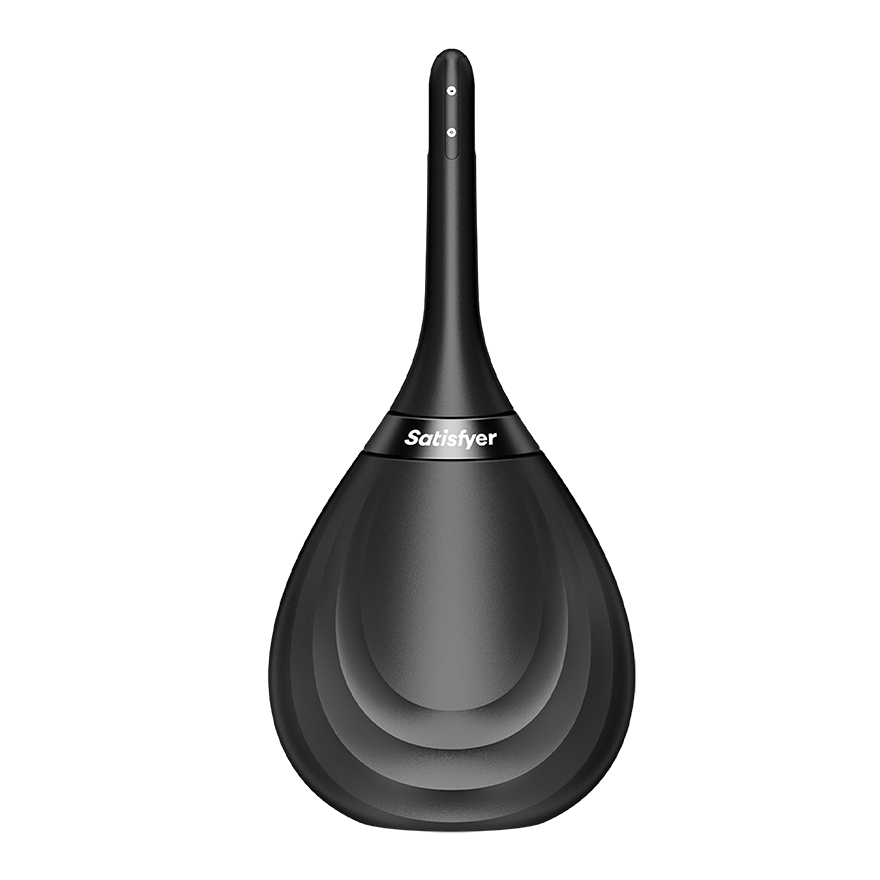 Satisfyer Clean & Play – 2 In 1 Anal Douche With Two Nozzles > Essentials > Douches