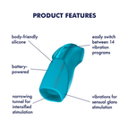 Satisfyer Men Heat Vibration – Heating Vibration Masturbator > Sex Toys For Men > Masturbators > Vibrating