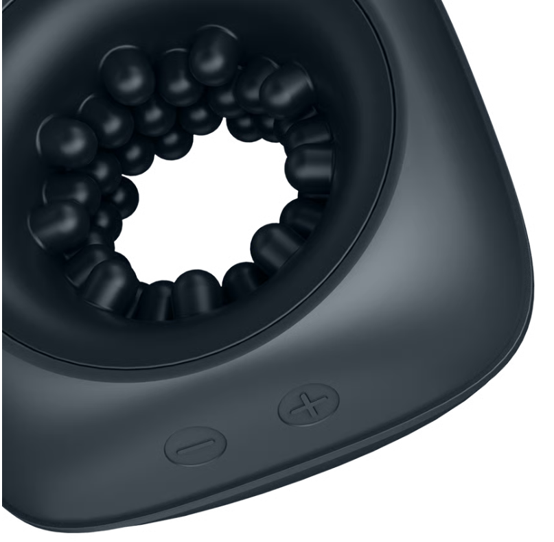 Satisfyer Ring Stroker – Compact Silicone Pocket Size Vibrating Masturbator > Sex Toys For Men > Masturbators > Vibrating