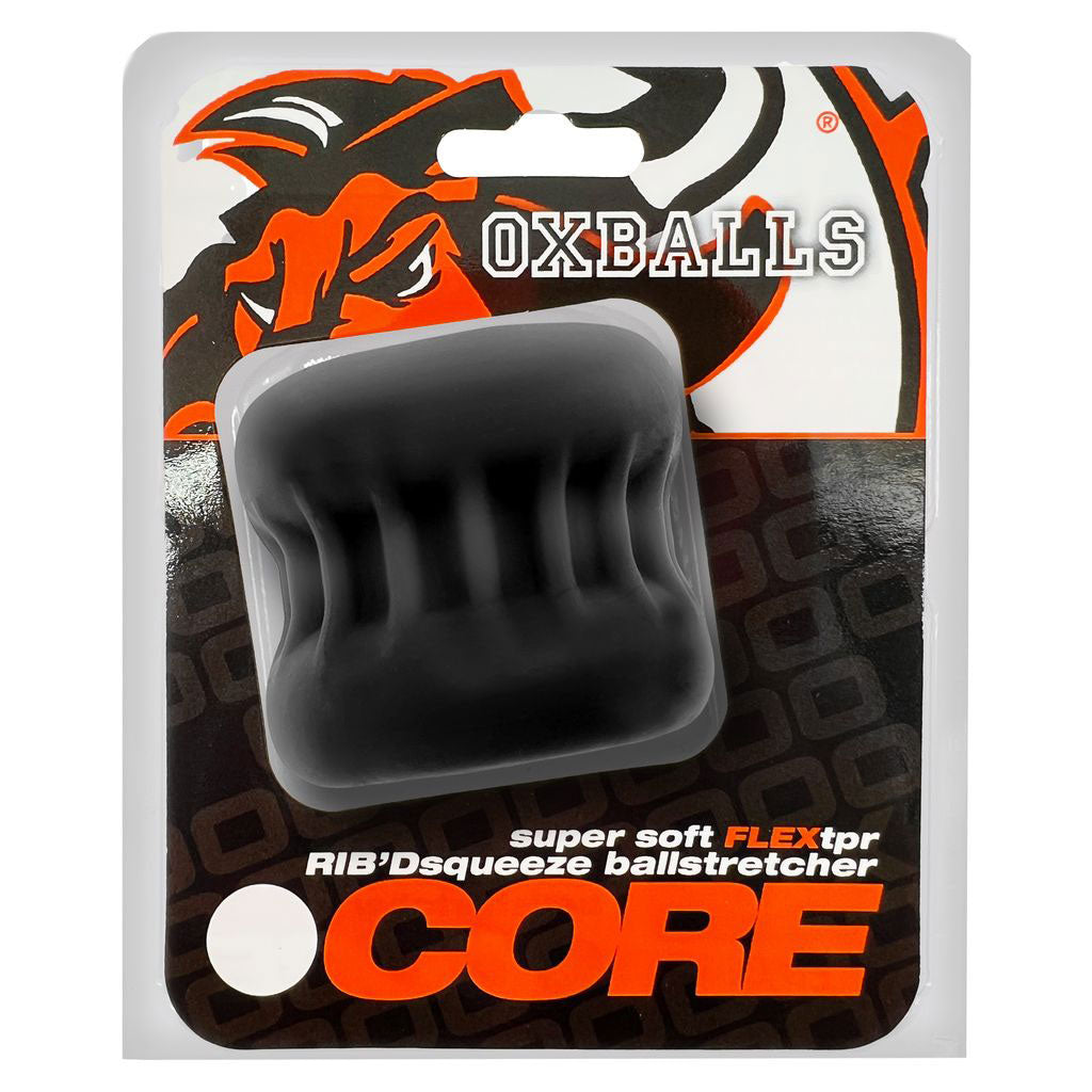 Core Grip Squeeze Ball Stretcher in Black for Enhanced Comfort and Support Ball Stretcher