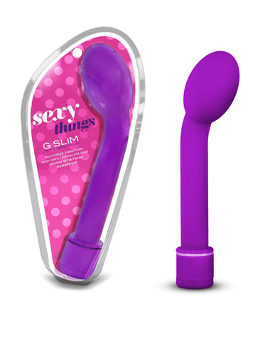 Sexy Things G Slim Petite Purple 5 Inch Vibrator Toy Vibrators