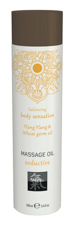 Shiatsu Massage Oil with Ylang Ylang and Wheat Germ Oil 100ml Massage Oil