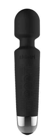 Shibari Mini Halo Wireless 20X Black Compact Wand Electric Massager