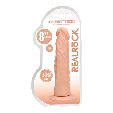 Realrock 8 Inch Realistic Dildo 20.3 Centimeter Dong Dongs Realistic