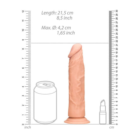 Realrock 8 Inch Realistic Dildo 20.3 Centimeter Dong Dongs Realistic