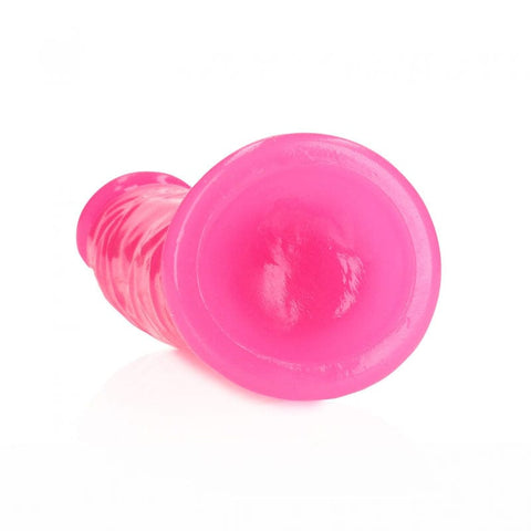 REALROCK 15.5 cm Slim Glow in the Dark Neon - (6'') Dong DONGS