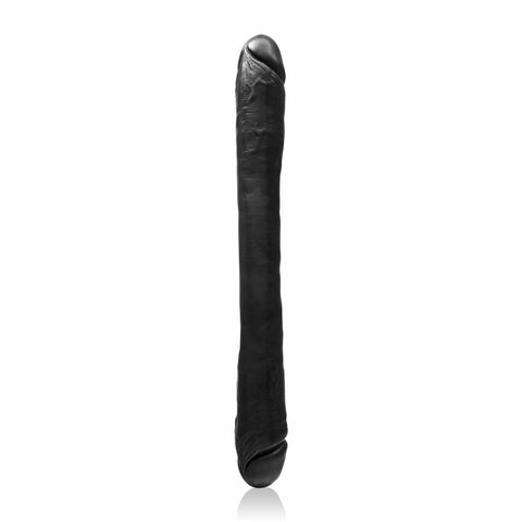 Exxxtreme Double Dong 23in Black Realistic PVC 2.35in Double Dongs