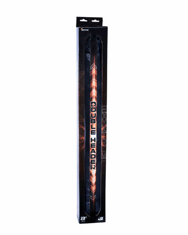 Exxxtreme Double Dong 23in Black Realistic PVC 2.35in Double Dongs