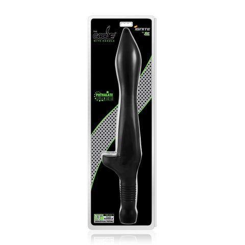 Goose - Small with Handle Black 13 Inch Insertable Pleasure DONGS