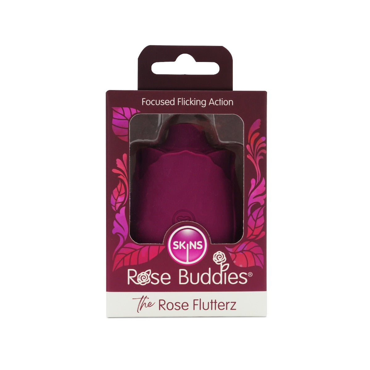 Skins Rose Buddies The Rose Flutters Rechargeable 130g Clitoral Vibrator > Sex Toys For Ladies > Rose Stimulators