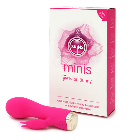 Skins Minis The Bijou Bunny Mini Vibrator 4 Inches – Mini Vibrator > Vibrators > Ladies > Rabbit