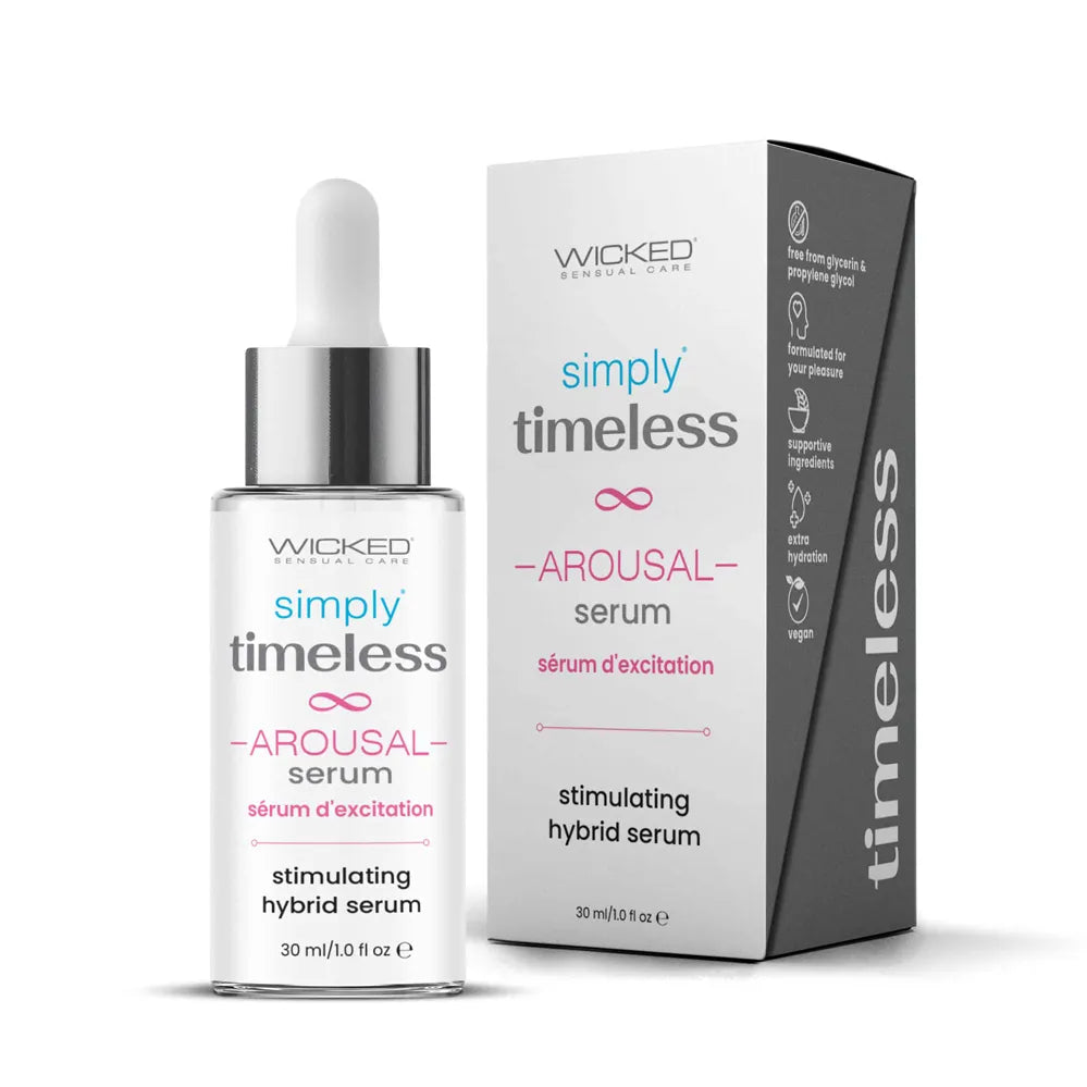 Simply Timeless Arousal Stimulating Hybrid Serum – 1 Oz Lubricant Serum Secondary image