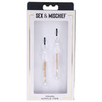 Sex & Mischief Pearl Nipple Ties – Elegant Nipple Accessory > Sex Toys > Nipple Clips