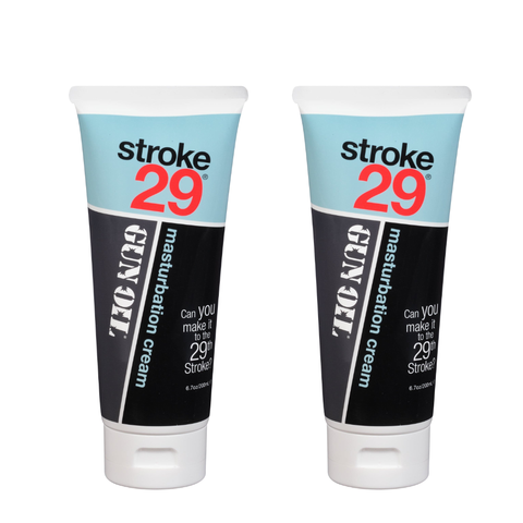 Stroke 29 - Masturbation Cream 3.3oz Tube - 2 Pack Masturbation Cream
