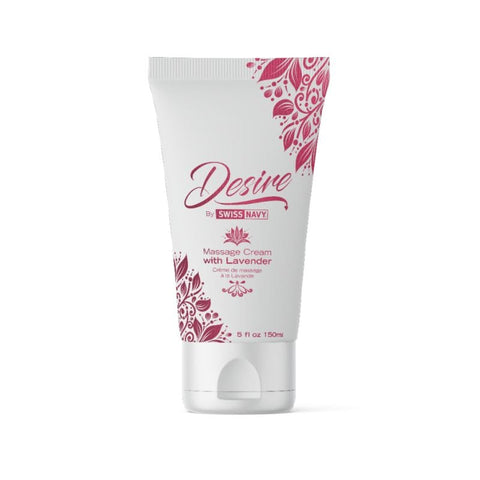 Desire Massage Cream w Lavender 5oz/148ml for Sensual Relaxation Massage Oil