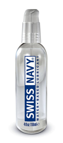 Swiss Navy Water Based Lubricant 4 Ounce 118 Milliliter Water Based Lube